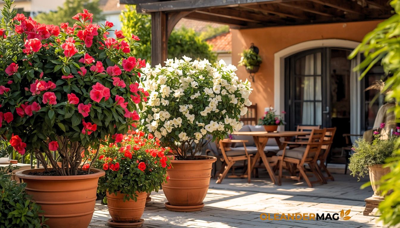 Die besten Oleander-Sorten für Balkon und Terrasse